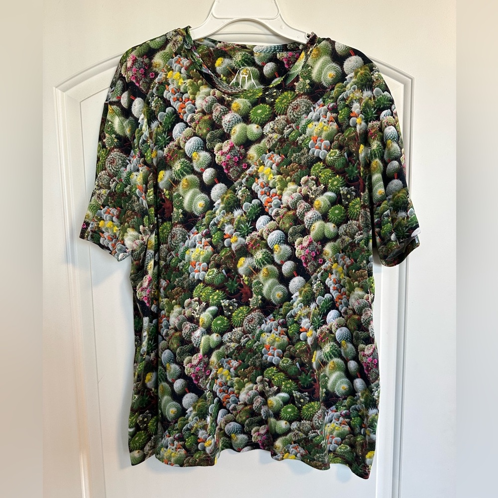 Upper Playground all-over cactus tee